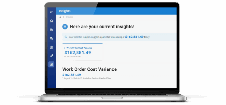 AMT Insights on laptop