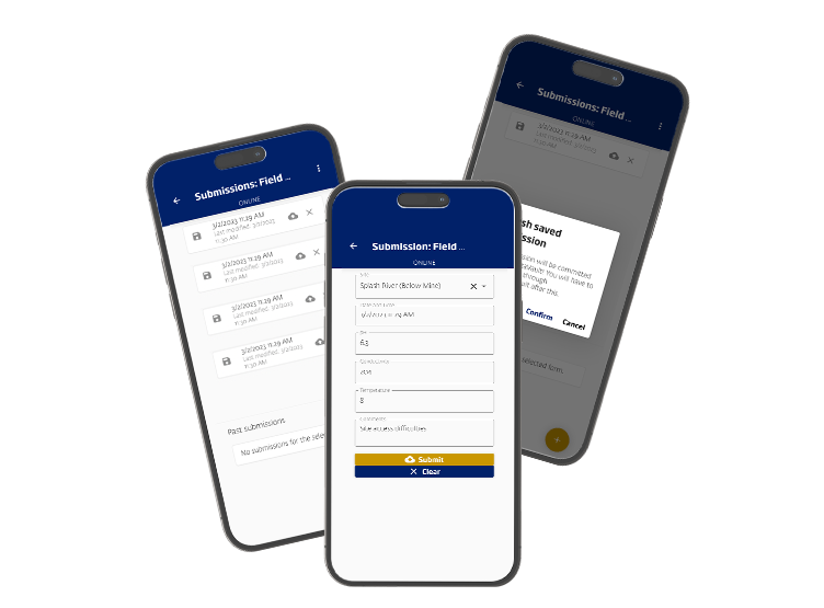 EnviroDataVault 3Mobile Mockup