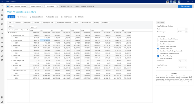 XERAS Cloud - Reports